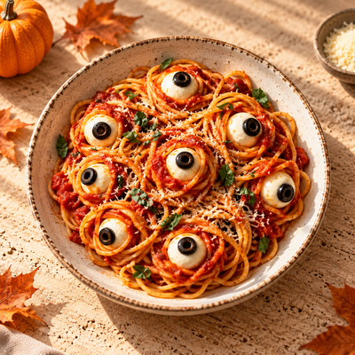 Spaghettis monstrueux