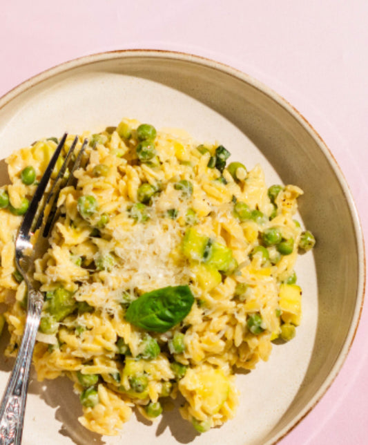 One pot orzo de printemps