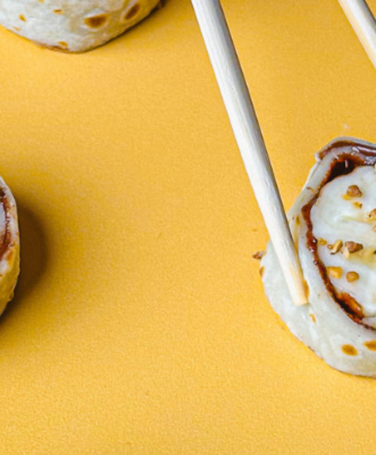 Crêpes makis banane