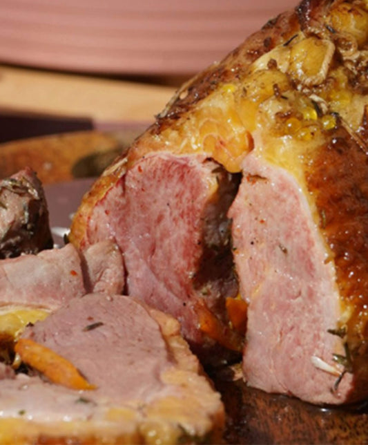 Rôti de magret de canard à l’orange