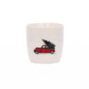 Mug Driving home for christmas blanc en porcelaine 300ml Sogne