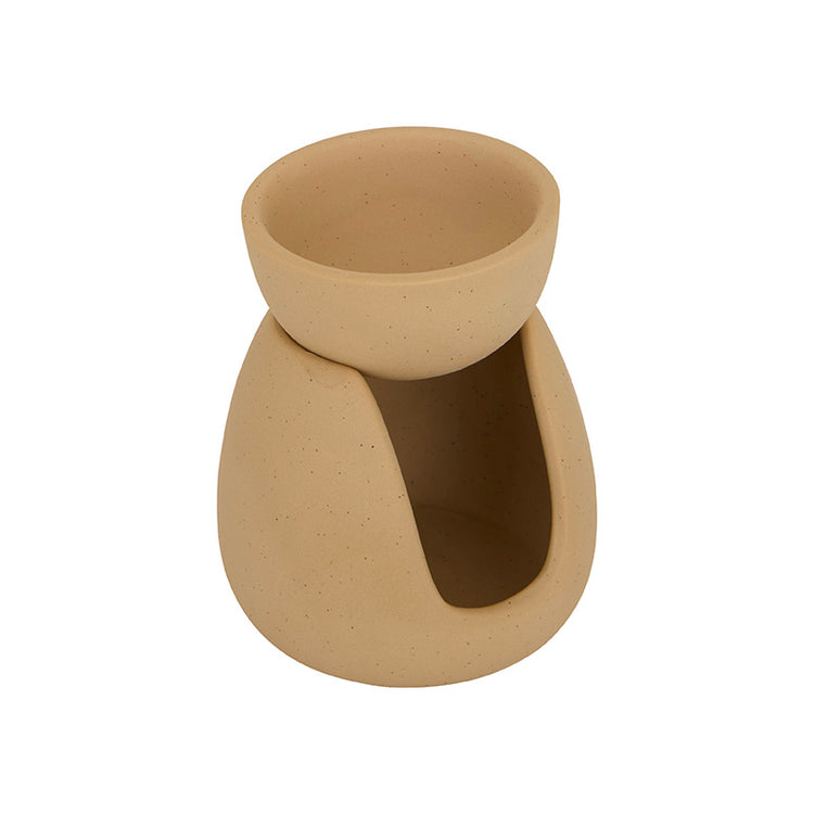 Brûle parfum en céramique marron Wonja Atmosphera