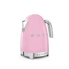 Bouilloire à température réglable Rose Années 50 Smeg