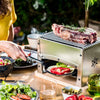 Brasero barbecue de table inox Bron Coucke Louis Tellier