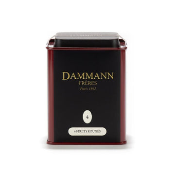 Boîte de thé noir 100 g 4 Fruits Rouges N°4 Dammann Frères