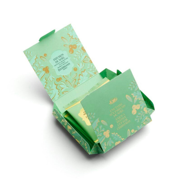 Pochette de 6 sachets d'infusions de Noël Dammann