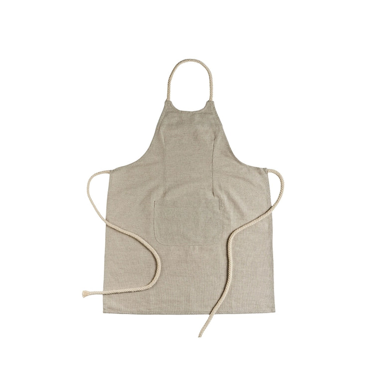 Tablier en lin pour femme Lin Corde Les Tabliers de Julie Andrieu