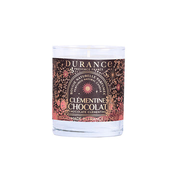 Bougie naturelle parfumée Clémentine Chocolat 180gr Durance