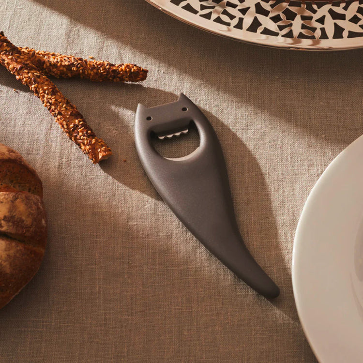 Ouvre-bouteilles en résine thermoplastique rouge Diabolix Alessi