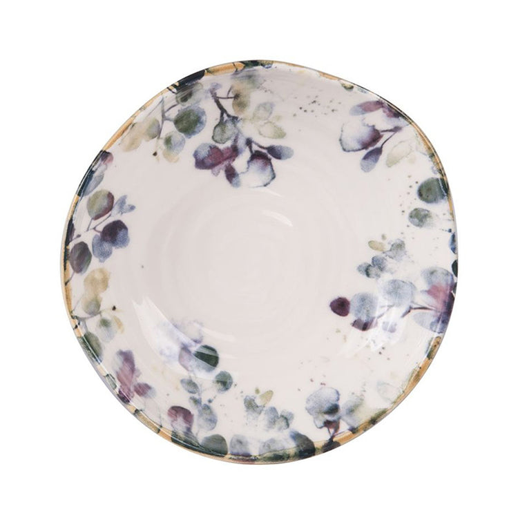 Assiette creuse en céramique de 22cm Garden Table Passion