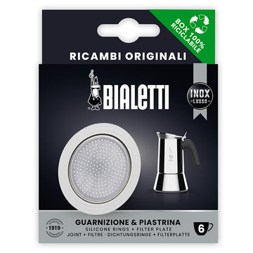 Joint et filtre pour cafetière 6 tasses Vénus Bialetti