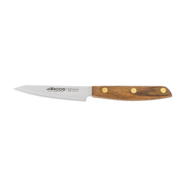 Couteau à découper Lame acier Nitrum manche bois Ovengkol 16 cm Nordika Arcos