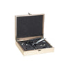 Coffret sommelier 9 pièces Bois naturel Marc Secret de Gourmet