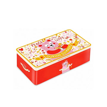 Boîte collector oursons guimauve peace and love 400 g Tasty France