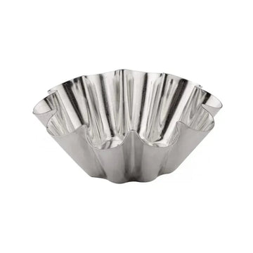 Moule à brioche grosses côtes fer blanc 20x7,2 cm Tellier Gobel & Cie