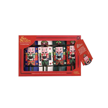 Coffret 4 crackers casse-noisette 12 sachets pyramides thé bio Sip the Season