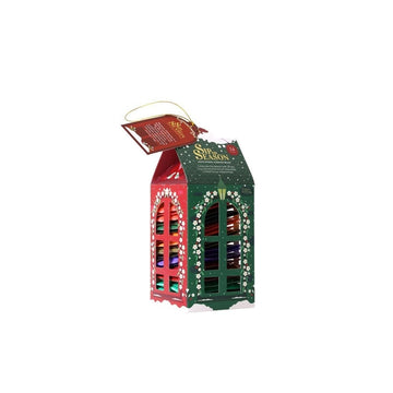 Coffret lanterne 24 sachets de thé bio 8 saveurs Sip the Season