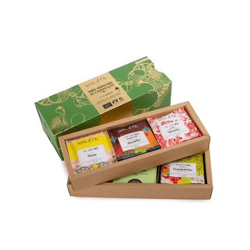 Coffret 36 infusettes thé vert bio 6 recettes 70,8 g Terre d’Oc