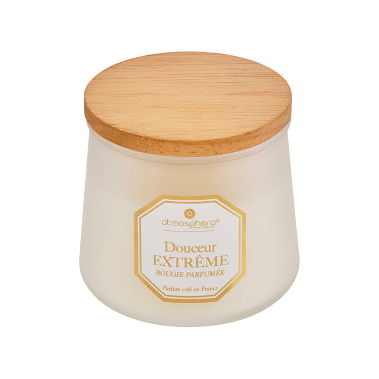 Bougie parfumée en verre 200g Elisa Douceur Atmosphera