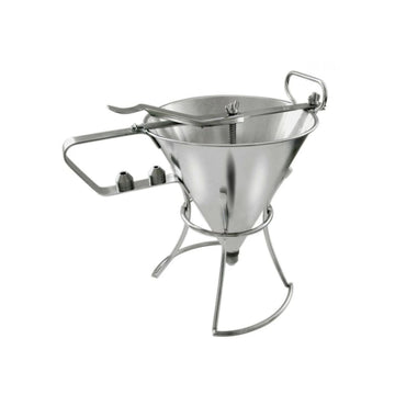 Entonnoir automatique à piston inox avec support 1,3 L Tellier Gobel & Cie