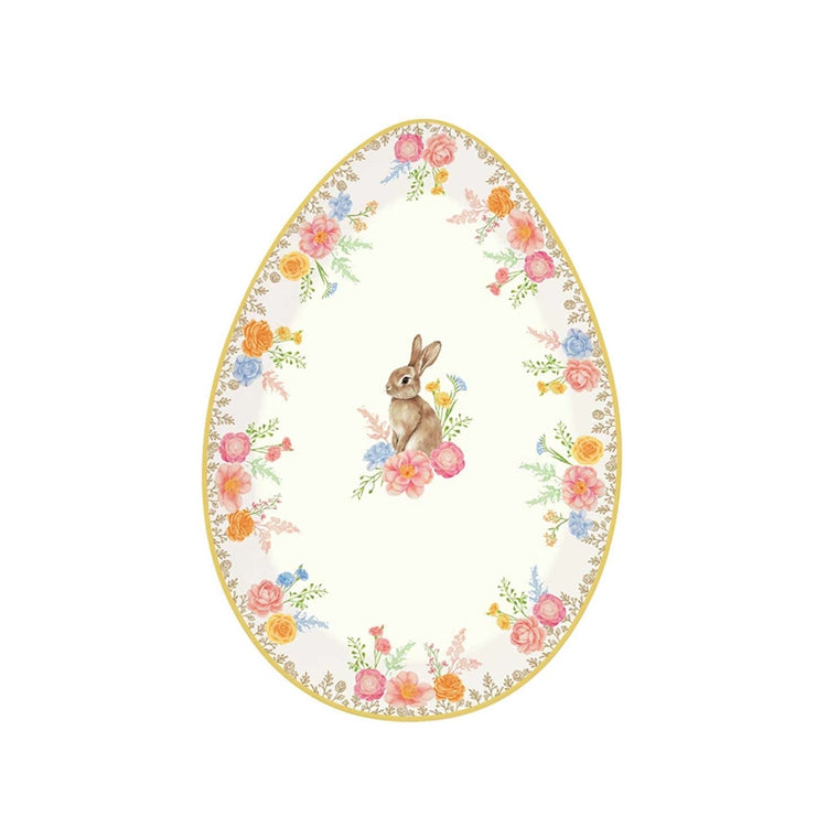 Plat ovale en porcelaine Très Jolie Easy Life