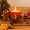 Bougie bijou bracelet doré pain d'épices My Jolie Candle