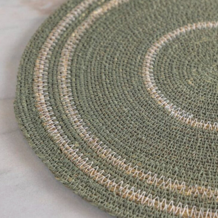 Set de table vert Hydra Sauge Be Home