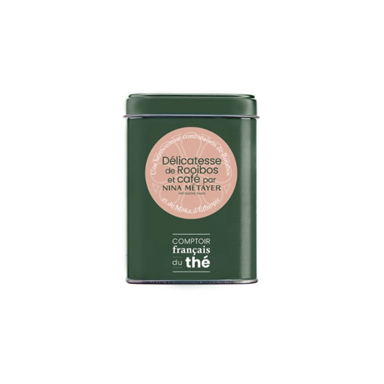 Boîte de rooibos et café en vrac de 100g Comptoir Français du Thé