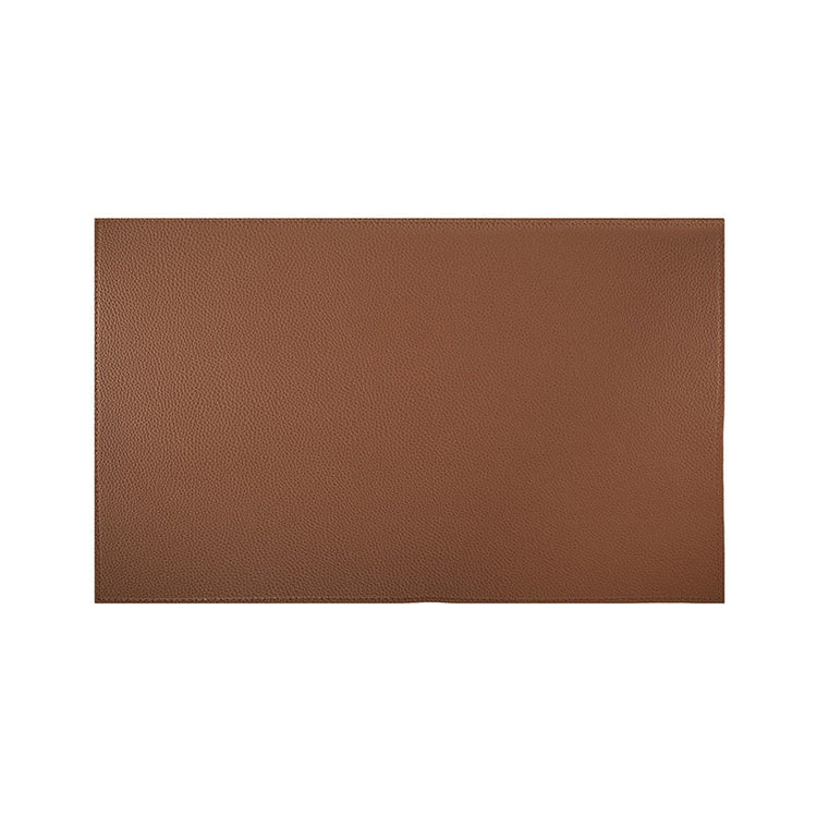 Set de table en cuir vegan 45 cm caramel Trudo Tiseco