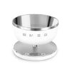 Balance de cuisine Blanc Mat Collezione Smeg