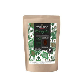 Fèves de chocolat noir grand cru Madagascar Manjari 64% 250 g Valrhona