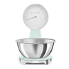 Balance de cuisine Vert d'Eau Brillant Collezione Smeg