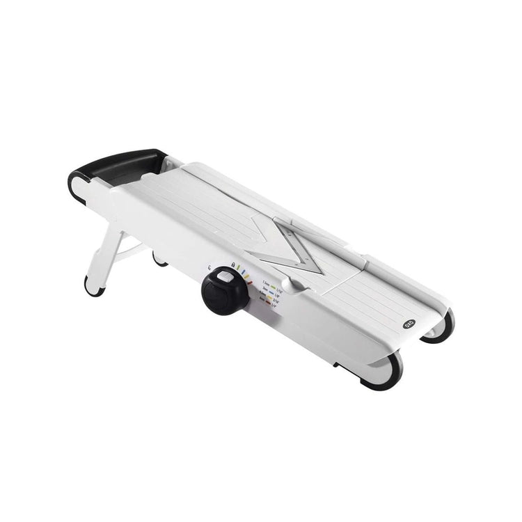 Mandoline lame en V interchangeable acier inoxydable Blanc Oxo Emile & Co