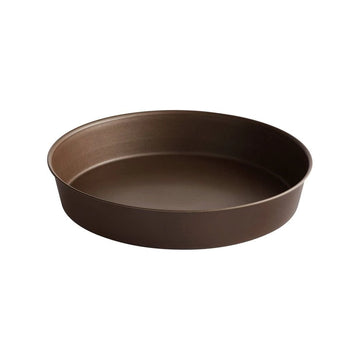 Moule à manqué rond antiadhésif acier 28 cm Marron Tellier Gobel & Cie