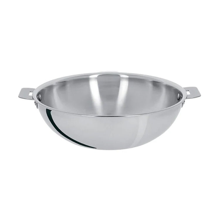 Wok en inox 28 cm Casteline Cristel