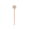 Cuillère ronde en bois de hêtre de 30 cm Smiley Patisse