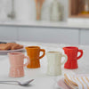 Set de 4 tasses à expresso en céramique Moka Caramel Balvi