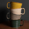 Coffret 4 tasses en porcelaine 20 cl Kili Table Passion