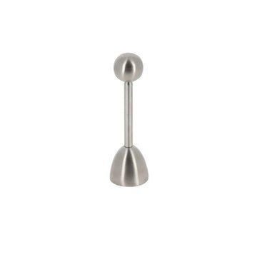 Toqueur à œufs Inox à ressort 14 cm Argent Chevalier Diffusion