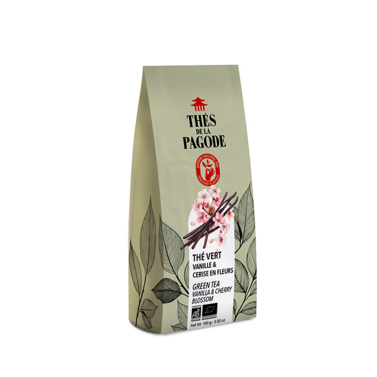 Thé vert Jasmin bio 100g Thés de la Pagode