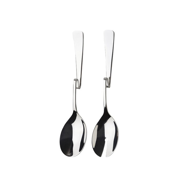 Couverts à salade inox coudés 2 pièces Du Bruit dans la Cuisine