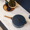 Poignée en inox 18 cm acacia massif La Merveilleuse Cookut