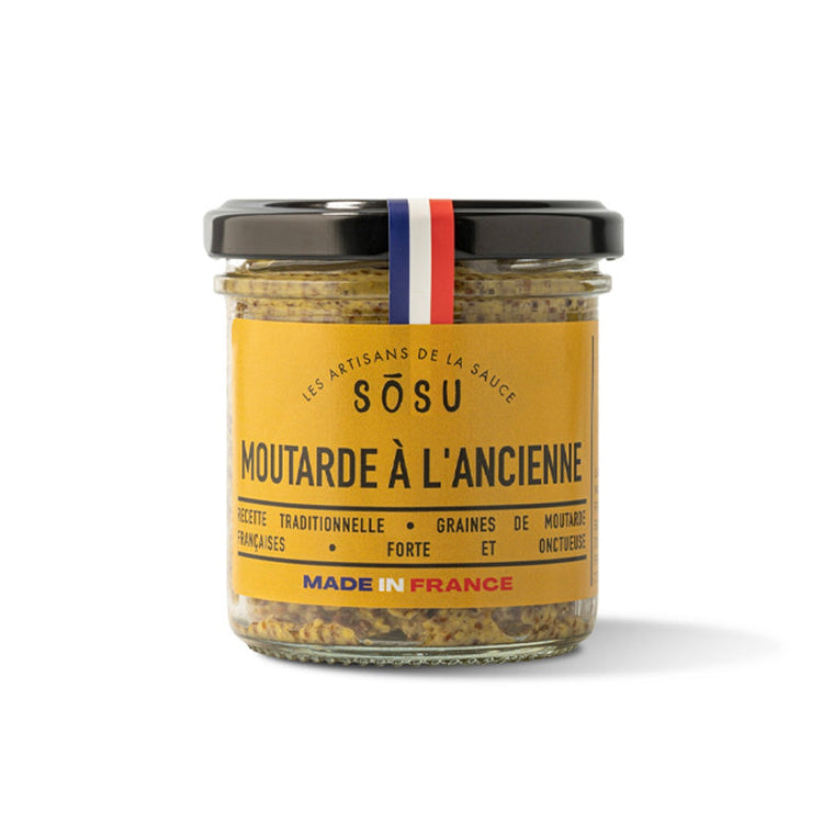 Sauce moutarde à l'ancienne 150g Sosu