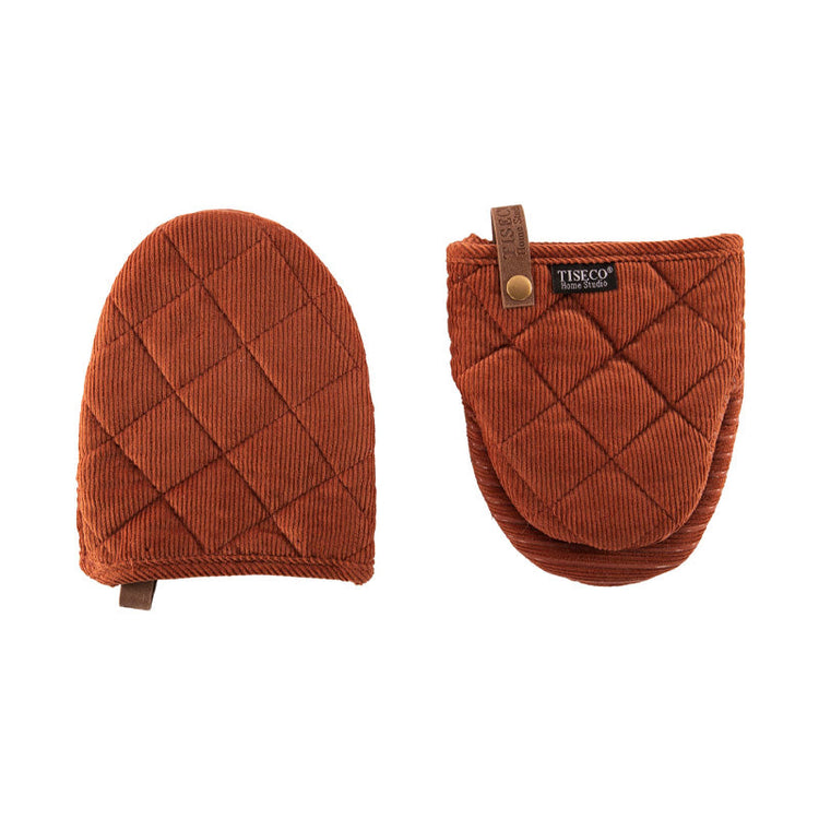 Set de 2 gripper 14x18cm Cognac Velmar Tiseco