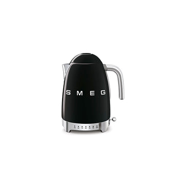 Bouilloire à température réglable Noir Années 50 Smeg
