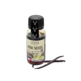 Arôme naturel de vanille 50ml Patisdecor