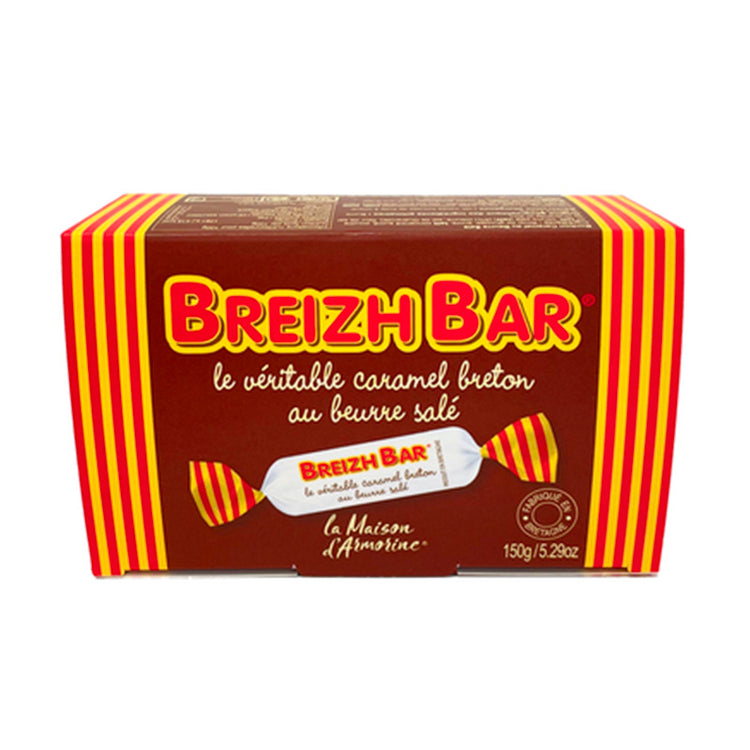 Boîte Breizh Bar caramel 150g