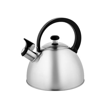 Bouilloire sifflante en inox de 2L argent Funktion