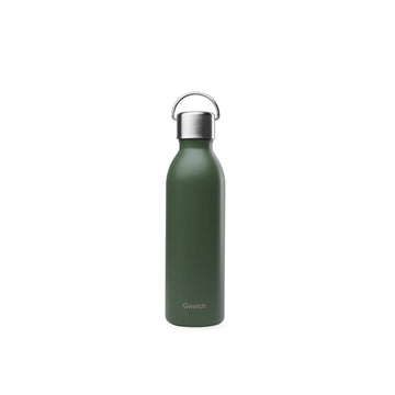 Bouteille isotherme Inox 1 L Kaki Active Qwetch
