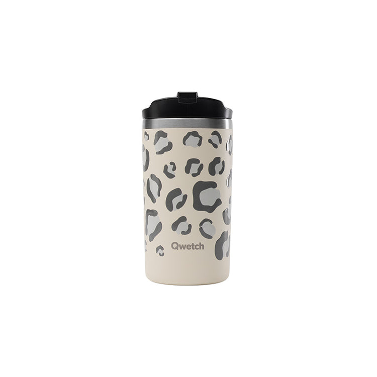 Travel mug isotherme en inox 350 ml sable Wild Qwetch